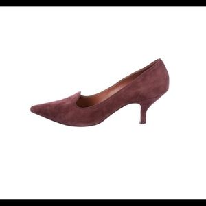 Elizabeth and James burgundy pumps size 8